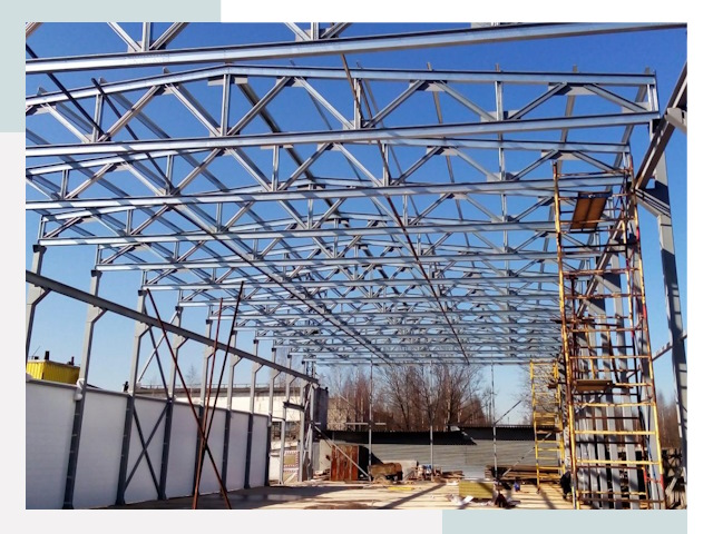 Строительство цехов в Хабаровск от 617 руб. под ключ