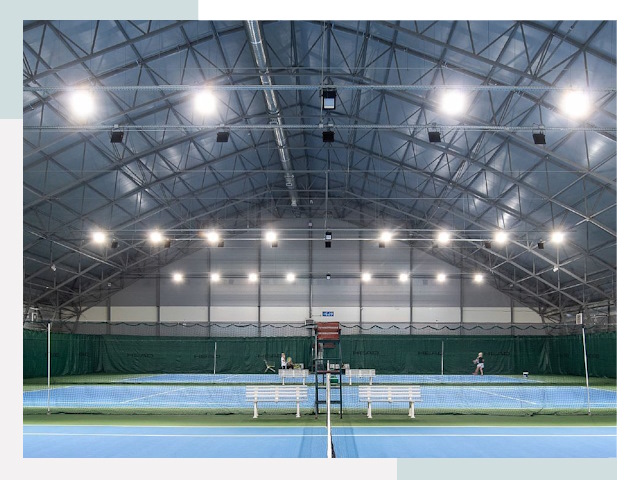 Строительство теннисных кортов в Хабаровск от 617 руб.