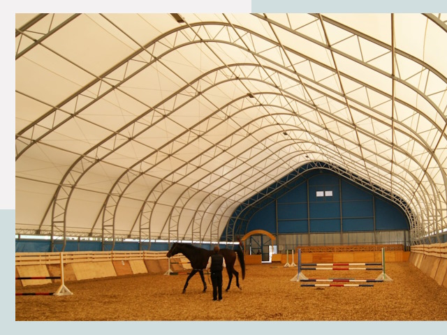 Строительство конных манежей в Хабаровске