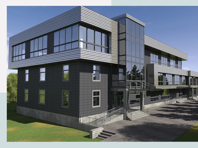 Административные здания в Хабаровске