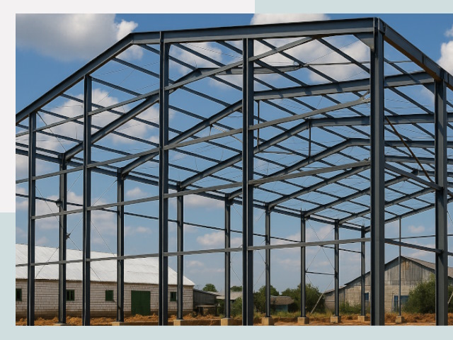 Быстровозводимые ангары от СтальСтрой-Хбр по цене 617 руб.