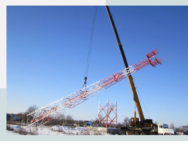 Строительство башен связи в Хабаровске от 617 руб.