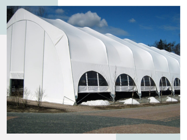 Каркасно-тентовые сооружения в Хабаровске