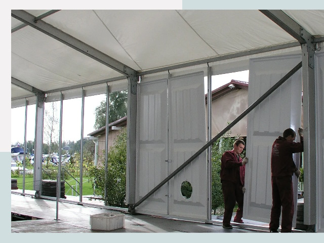 Быстро сборные шатры в Хабаровск от 617 руб. за м²